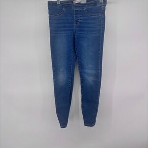 Levi's Pull On Jegging Jeans Girls Size‎ 8 Dark Wash Denim Pants